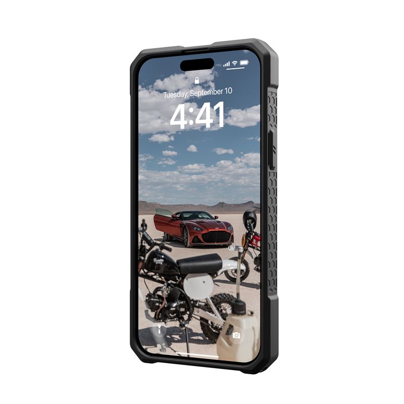 UAG iPhone 15 Plus Monarch Pro Series Σκληρή Θήκη με MagSafe - Carbon Fiber