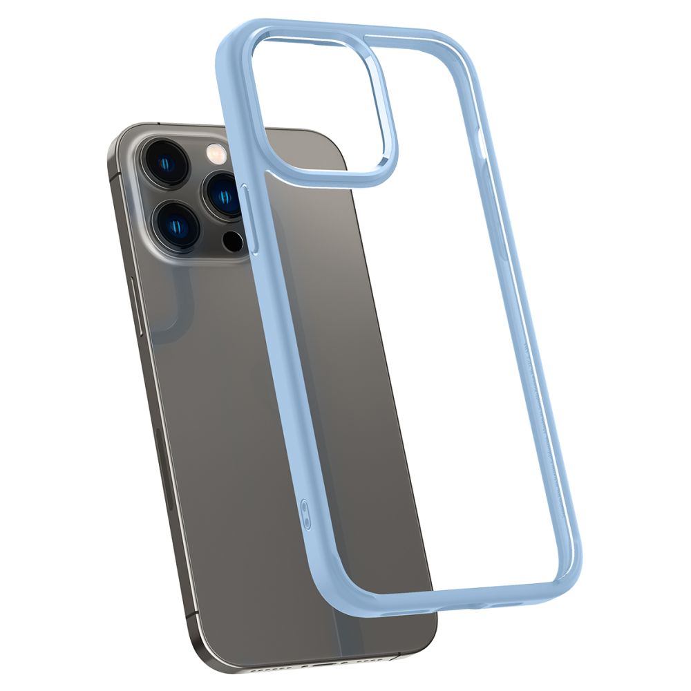 Spigen iPhone 14 Pro Max Ultra Hybrid Σκληρή Θήκη με Πλαίσιο Σιλικόνης - Sierra Blue