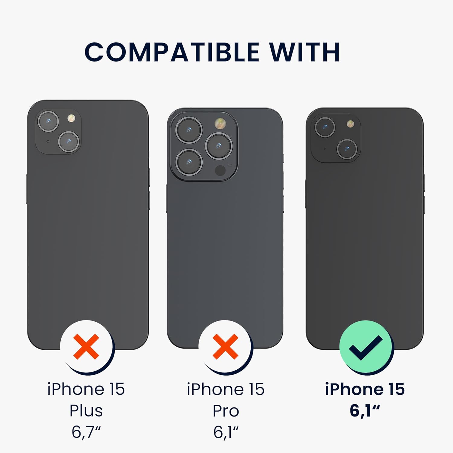 KW iPhone 15 Θήκη Σιλικόνης TPU με Αντιχαρακτικό Γυαλί - Design Spring Leaves - Green / Διάφανη