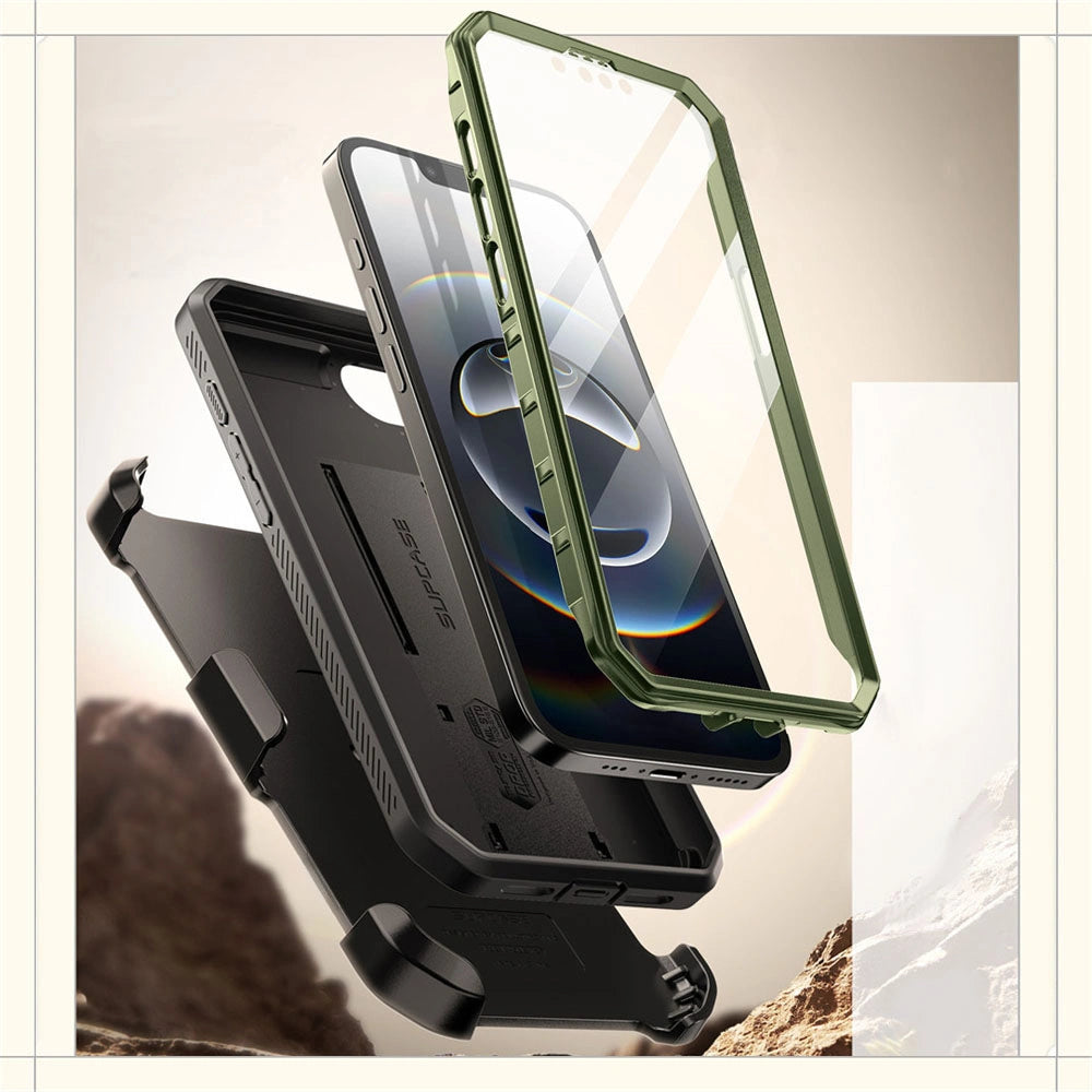 Supcase iPhone 16e Unicorn Beetle Pro Σκληρή Θήκη με Προστασία Οθόνης και Stand -