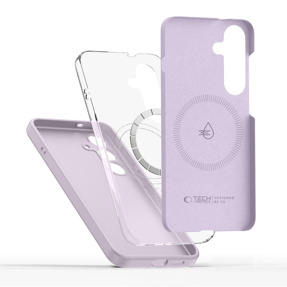 Tech-Protect Samsung Galaxy S25 Plus Liquid Silicone - MagSafe Θήκη Σιλικόνης TPU - Mauve