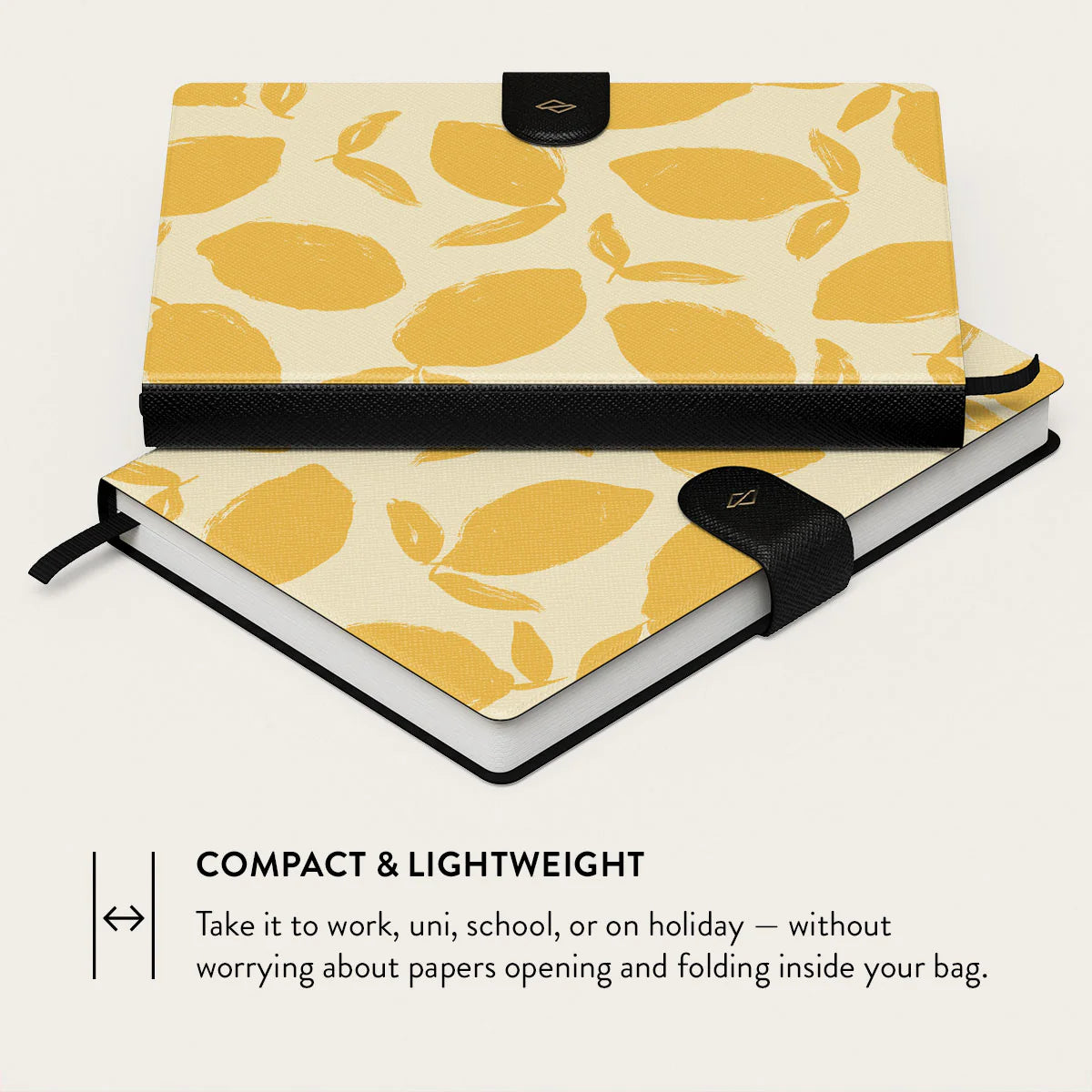 Burga Σημειωματάριο - Lined - Lemon Tart