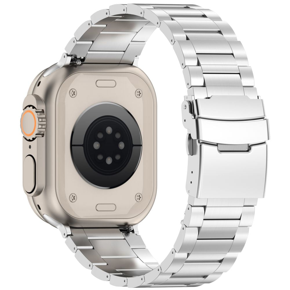 Tech-Protect Λουράκι Apple Watch 4 / 5 / 6 / 7 / 8 / 9 / SE / ULTRA 1 / ULTRA 2 - 42 / 44 / 45 / 49 mm Stainless Pro από Ανοξείδωτο Ατσάλι - Silver