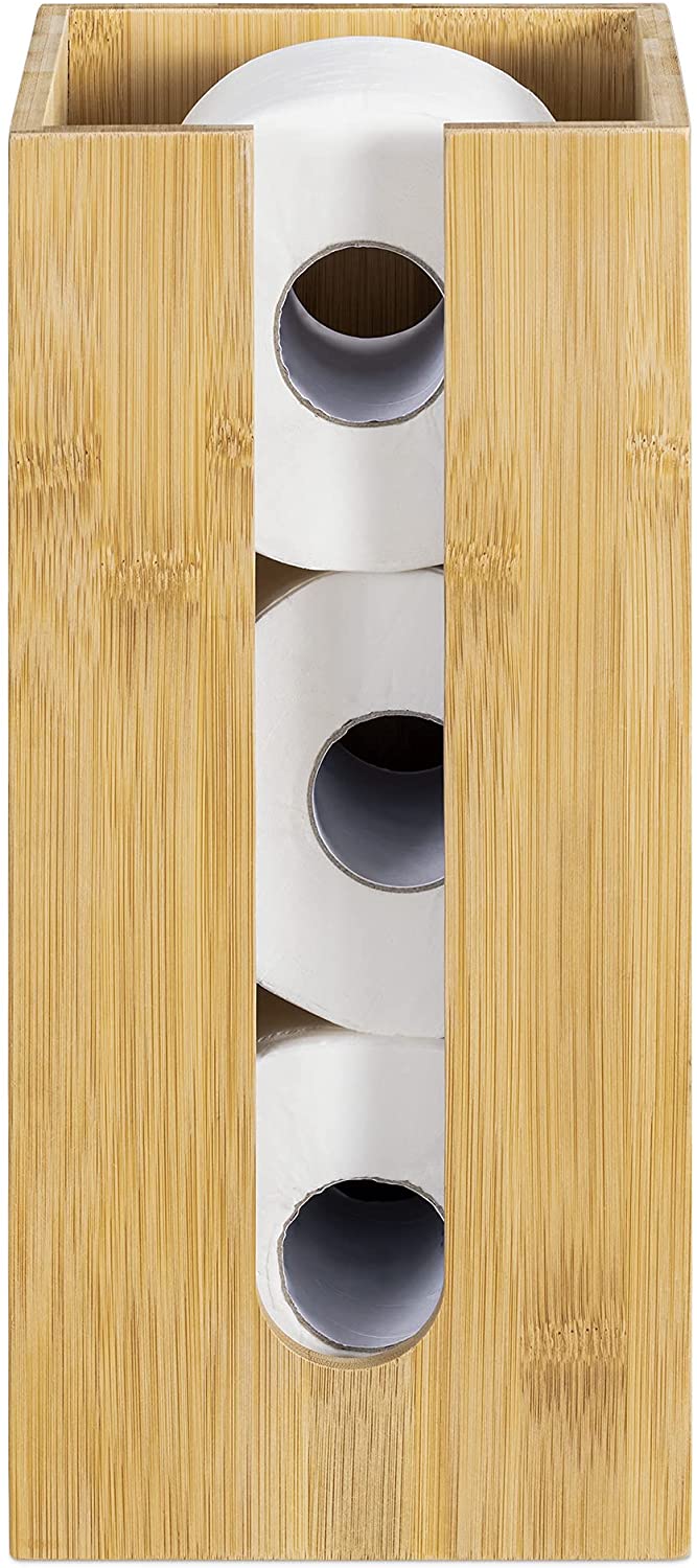 Navaris Βάση Αποθήκευσης για Χαρτί Τουαλέτας - Light Brown - 54643.01