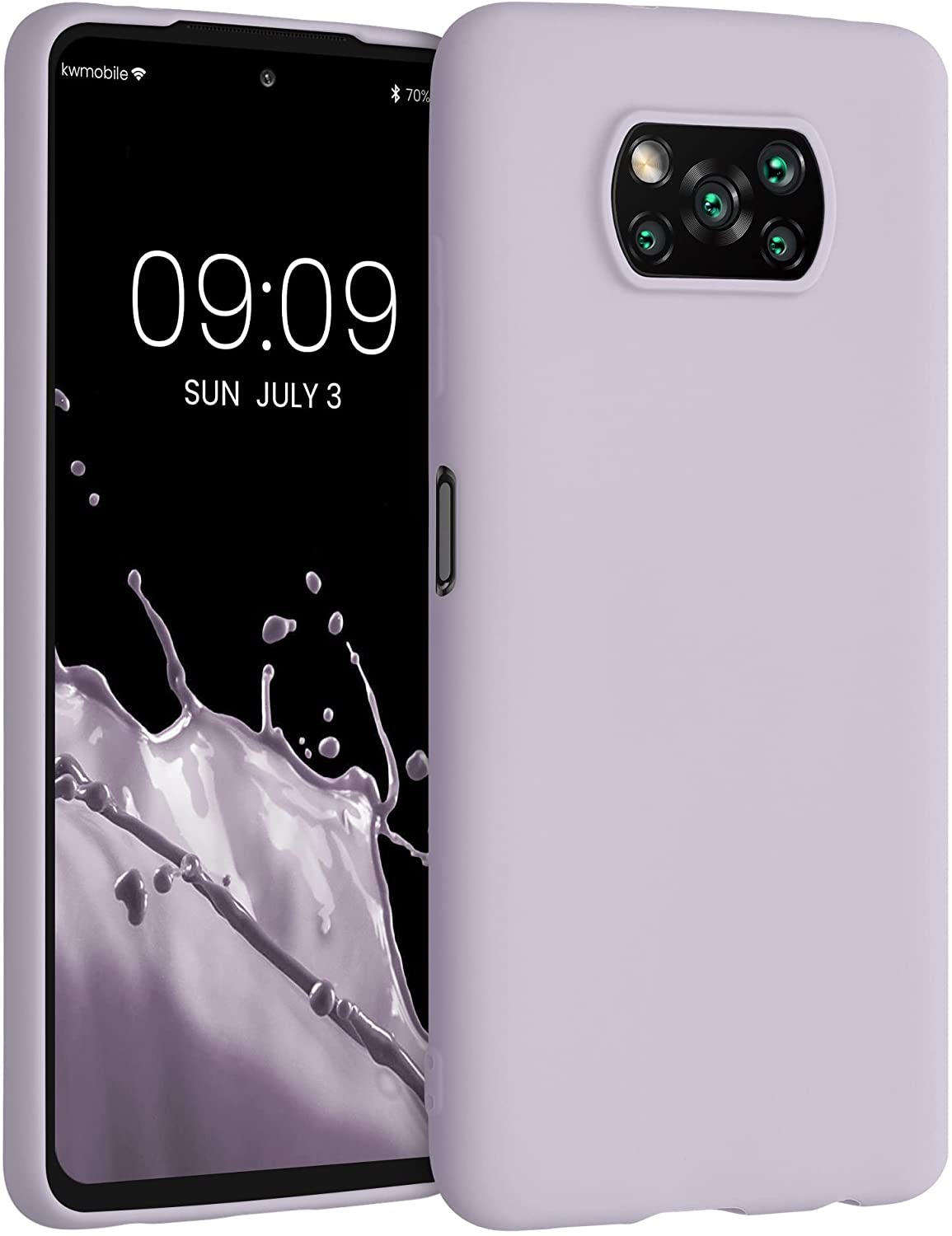 KW Xiaomi Poco X3 NFC / Poco X3 Pro Θήκη Σιλικόνης TPU - Lavender - 53482.108