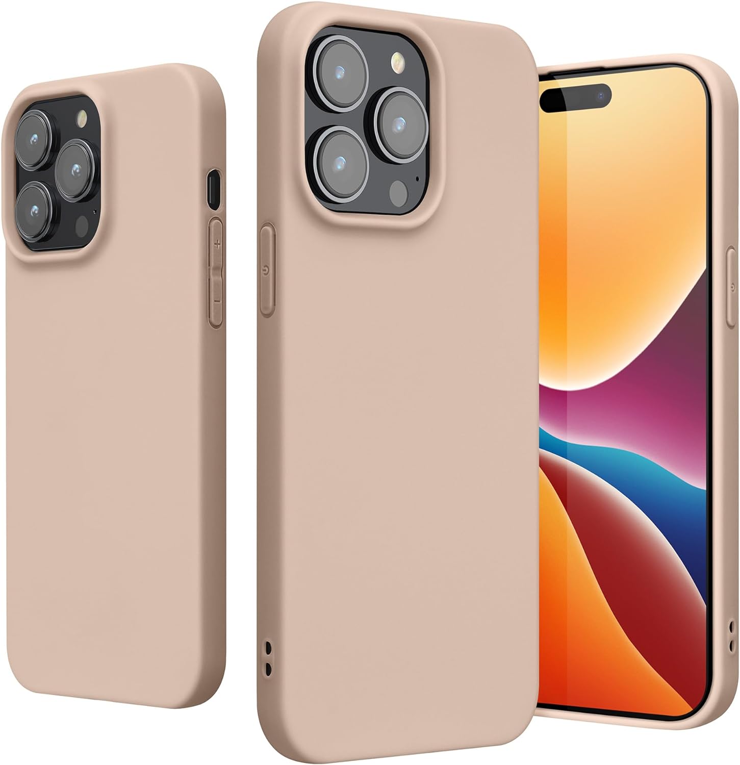 KW iPhone 15 Pro Max Λεπτή Θήκη Σιλικόνης TPU - Coconut Swirl - 61960.225