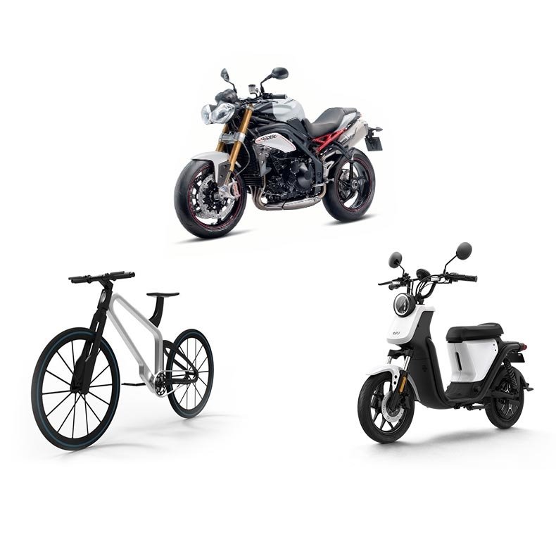 Ugreen 60989 Bike Mount Universal Βάση Κινητού για Ποδήλατο - Black