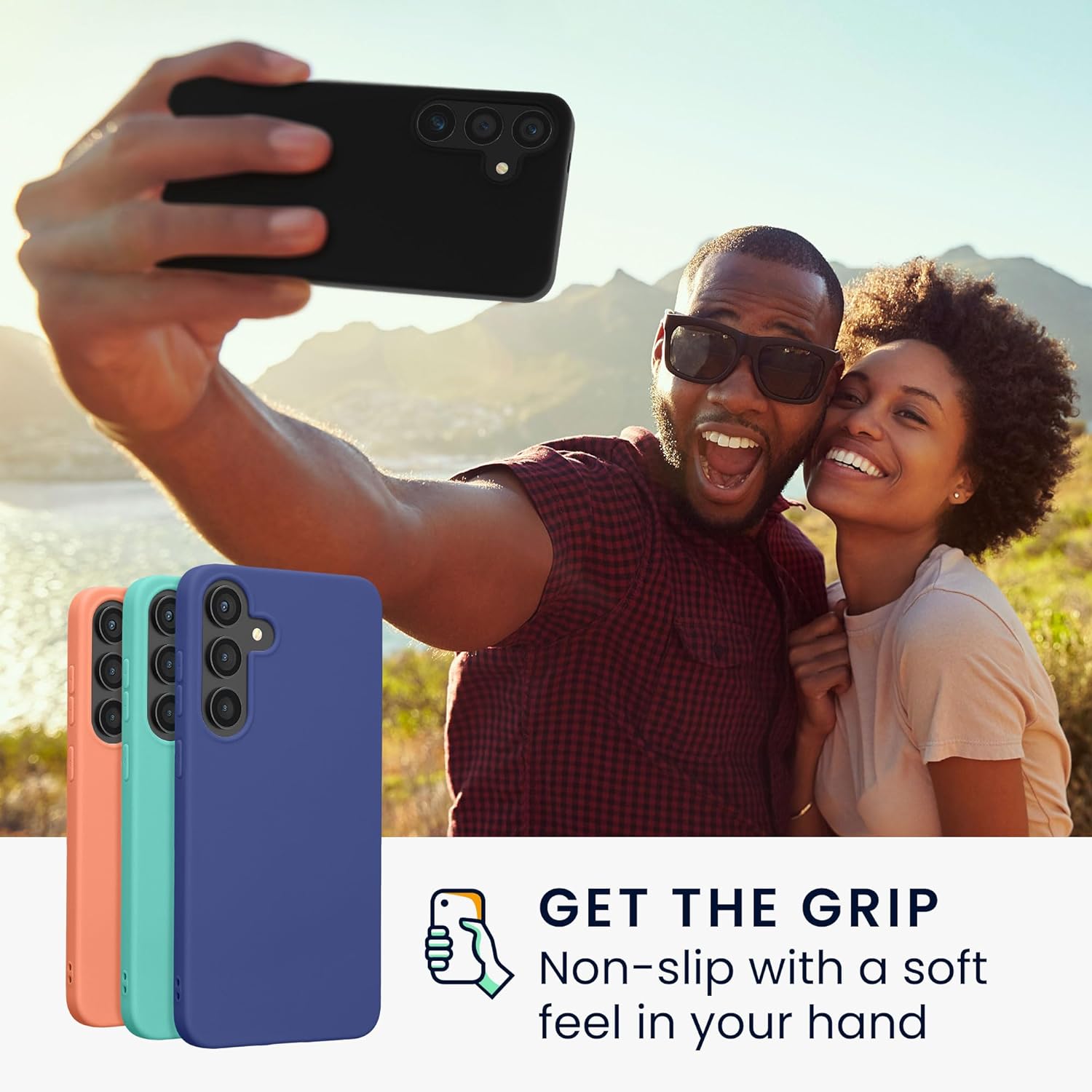 KW Samsung Galaxy S24 Θήκη Σιλικόνης TPU - Black