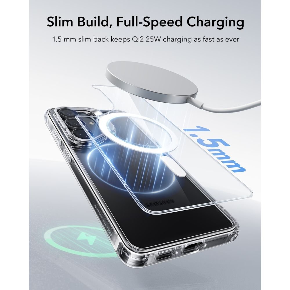 ESR Samsung Galaxy S26 Plus - Σκληρή Θήκη με Πλαίσιο Σιλικόνης και MagSafe - Classic Hybrid Kickstand MagSafe - Clear