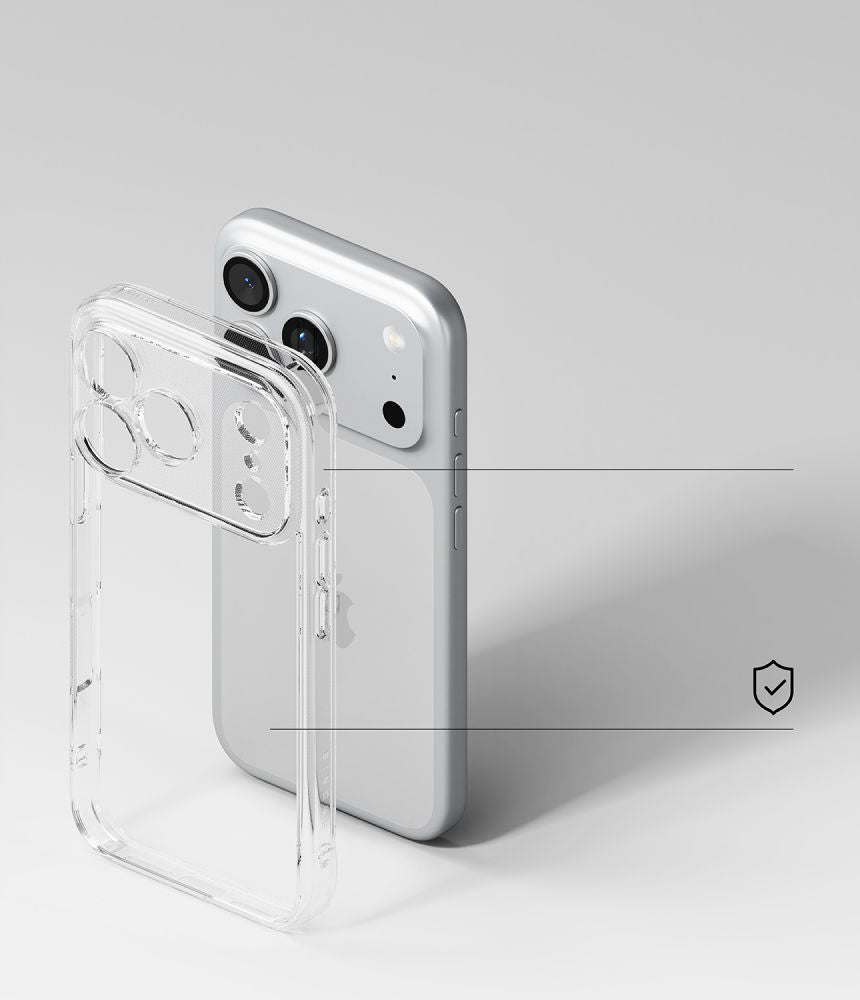Ringke iPhone 18 Pro / iPhone 17 Pro - Σκληρή Θήκη με Πλαίσιο Σιλικόνης - Fusion - Διάφανη