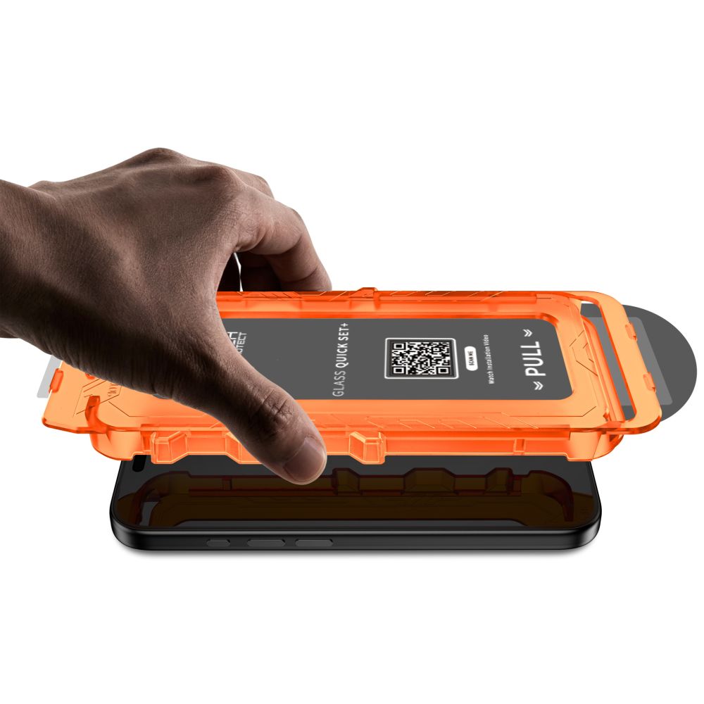 Tech-Protect iPhone 18 Pro Max / iPhone 17 Pro Max - Σετ με 2 Full Screen Αντιχαρακτικά Γυαλιά Οθόνης με Οδηγό Τοποθέτησης - Quick Set Plus - Black