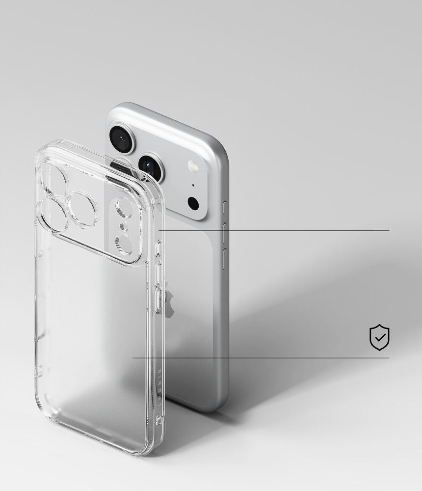 Ringke iPhone 18 Pro / iPhone 17 Pro - Σκληρή Θήκη με Πλαίσιο Σιλικόνης - Fusion - Matte Clear