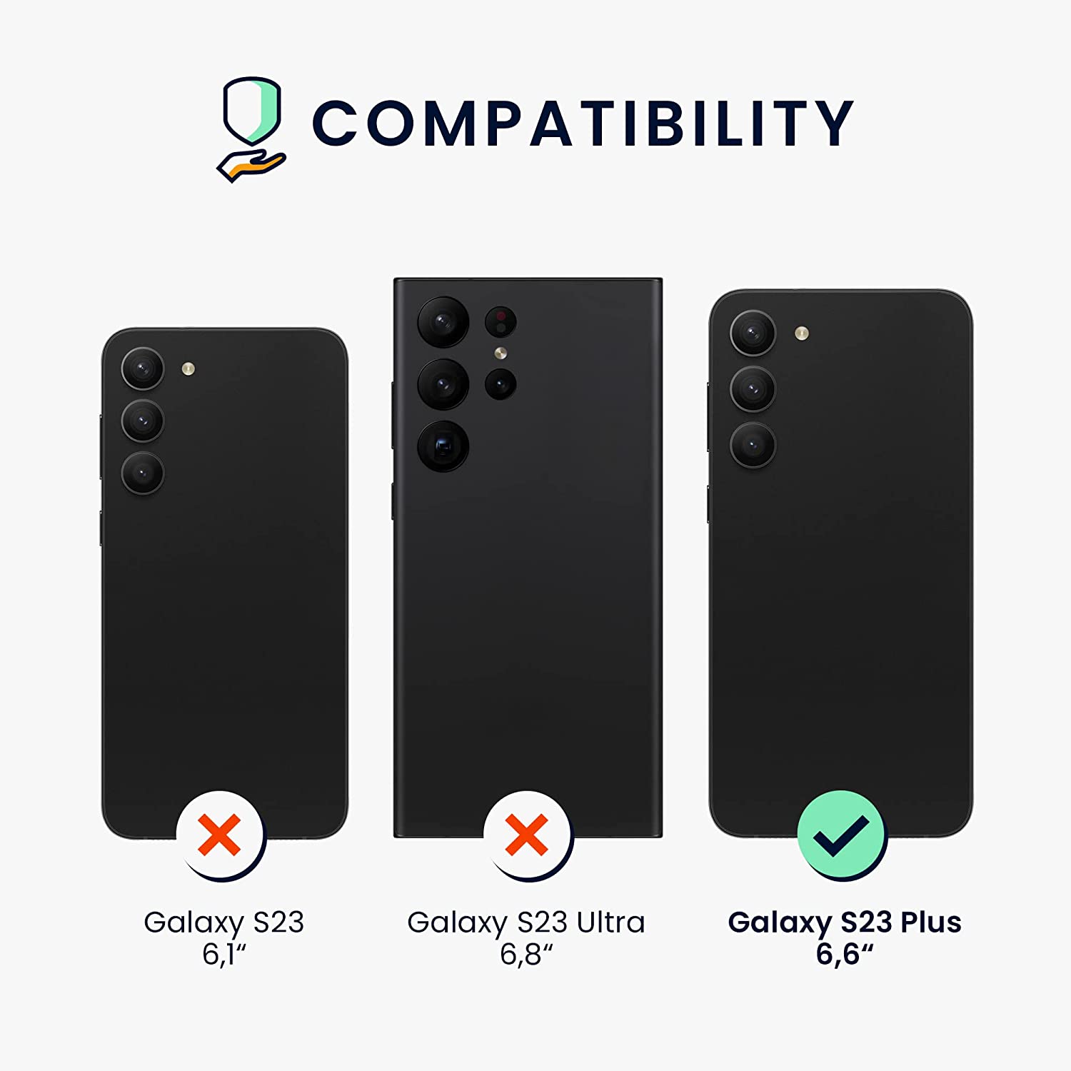 KW Samsung Galaxy S23+ Θήκη Σιλικόνης TPU - Metallic Blue - 60313.64