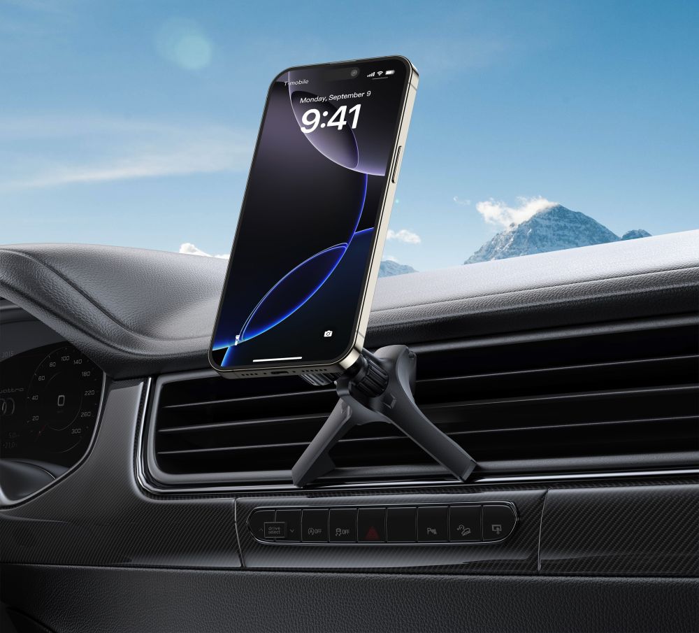 Tech-Protect N56 Stable Μαγνητική MagSafe Βάση Αυτοκινήτου Αεραγωγού - Black