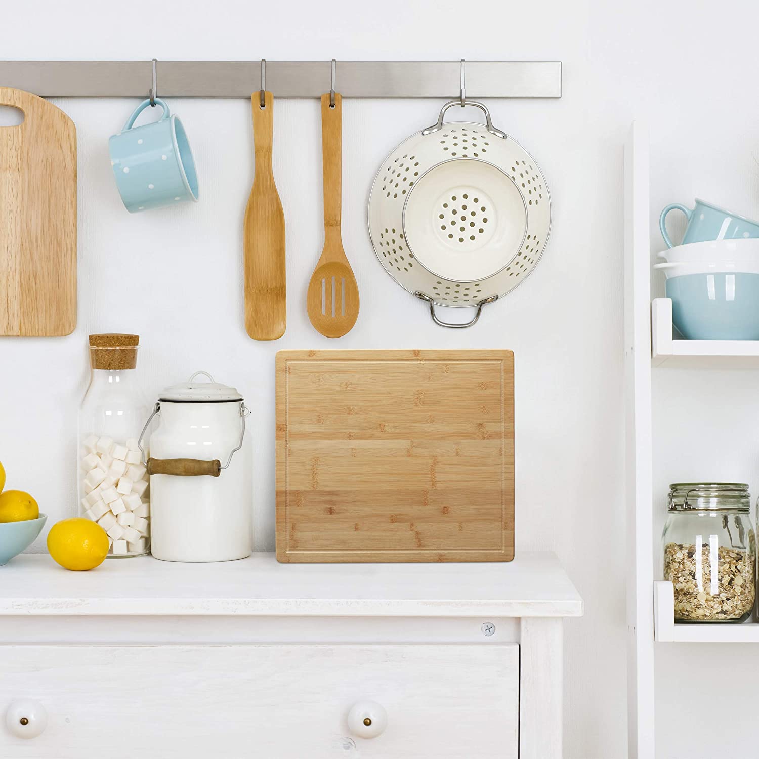 Relaxdays Σανίδα Κοπής από Μπαμπού - Natural - 4052025221560