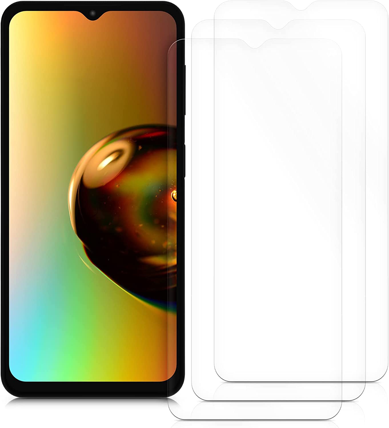 KW Samsung Galaxy A13 5G - 3 Μεμβράνες Προστασίας Οθόνης - Διάφανες - 59365.1