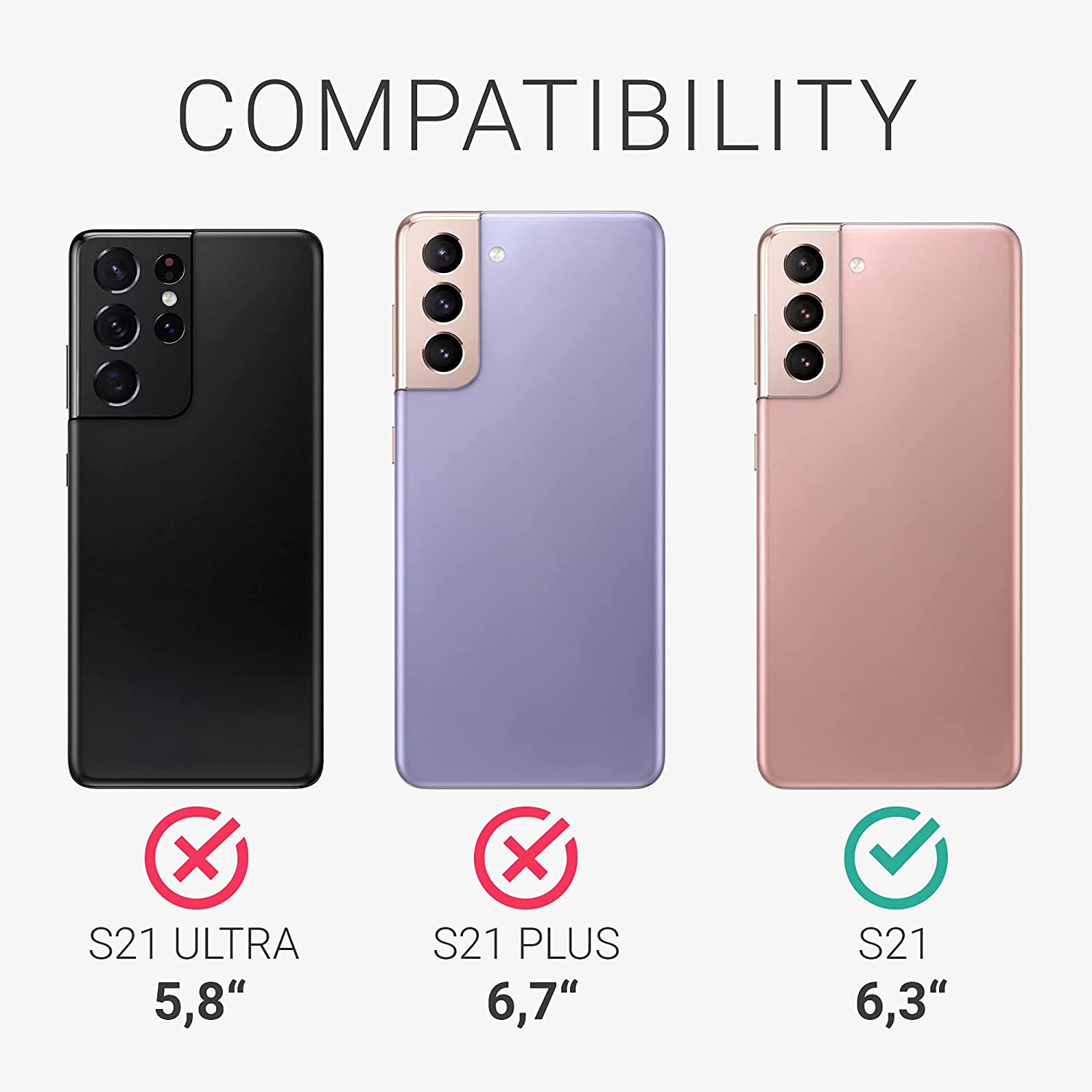 KW Samsung Galaxy S21 Θήκη Σιλικόνης TPU - Blue Temptation - 54055.157