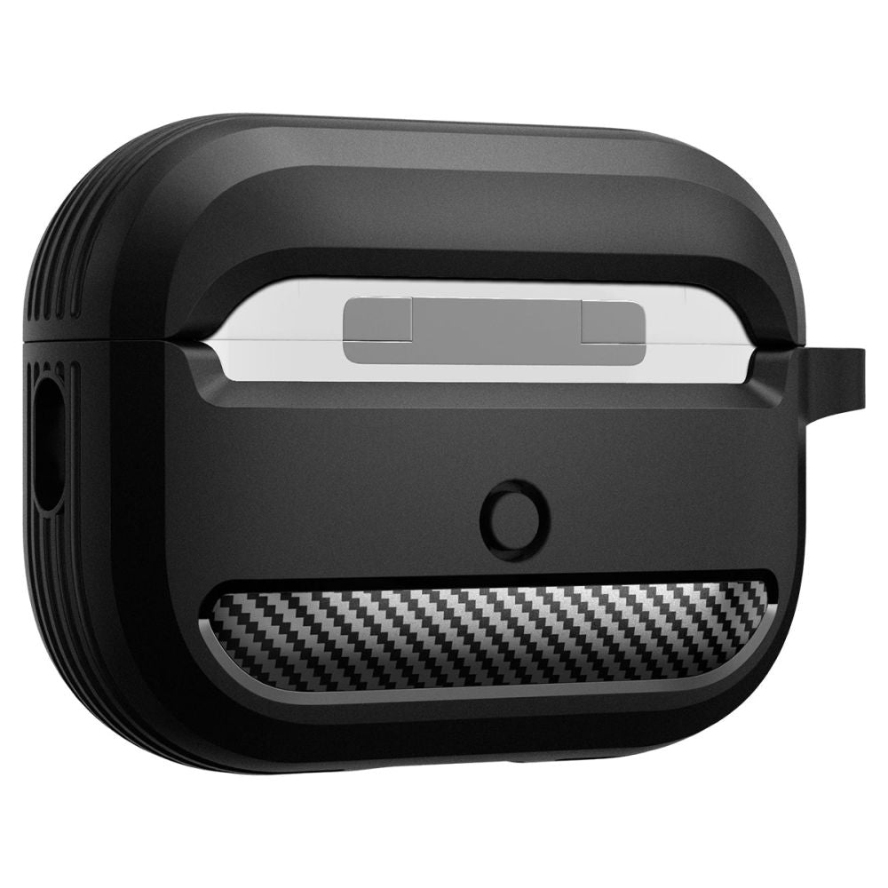 Spigen AirPods Pro 1 / 2 Θήκη Σιλικόνης - Rugged Armor - Matte Black