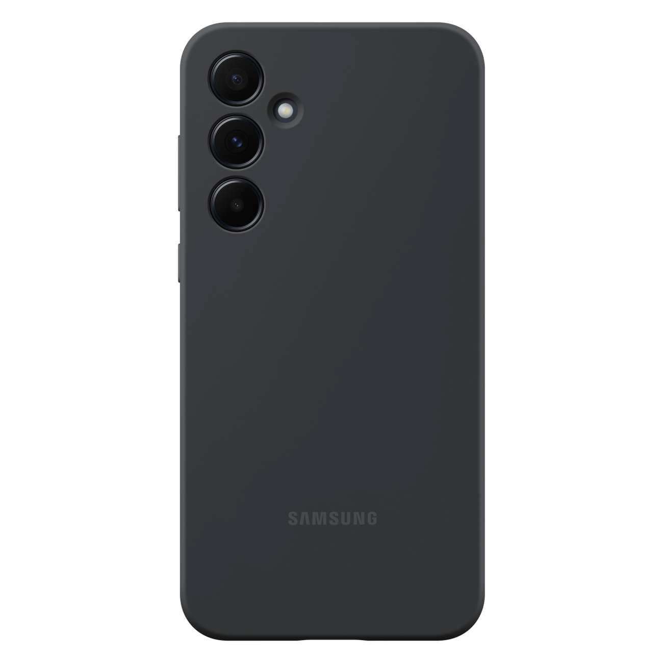 Samsung Silicone Cover Samsung Galaxy A55 5G Θήκη Σιλικόνης - Black - EF-PA556TBEGWW