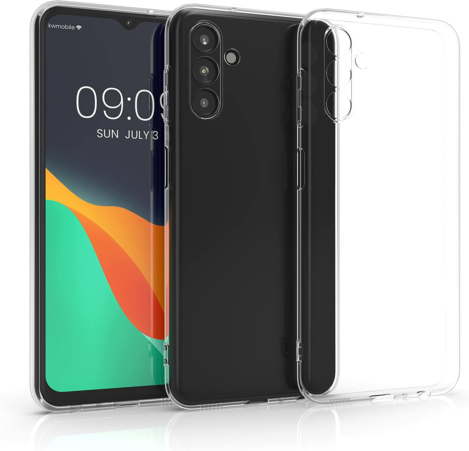 KW Samsung Galaxy A13 5G Θήκη Σιλικόνης TPU - Διάφανη - 59084.03