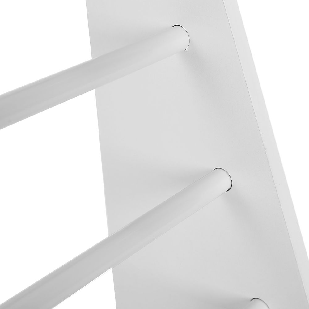 Songmics Παιδική Ραφιέρα για Βιβλία - 62.5 x 28 x 60 cm - Space-Saving Design - White / Blue / Grey - GKR72WT