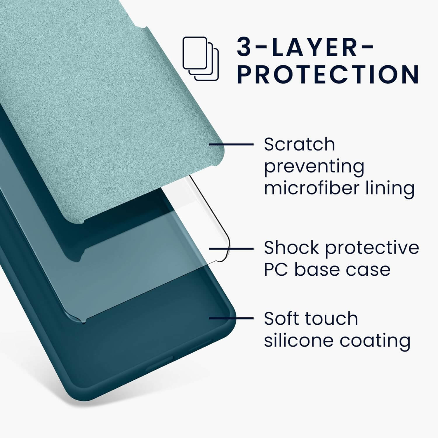 KW Samsung Galaxy A35 5G Θήκη Σιλικόνης Rubberized TPU - Petrol Matte