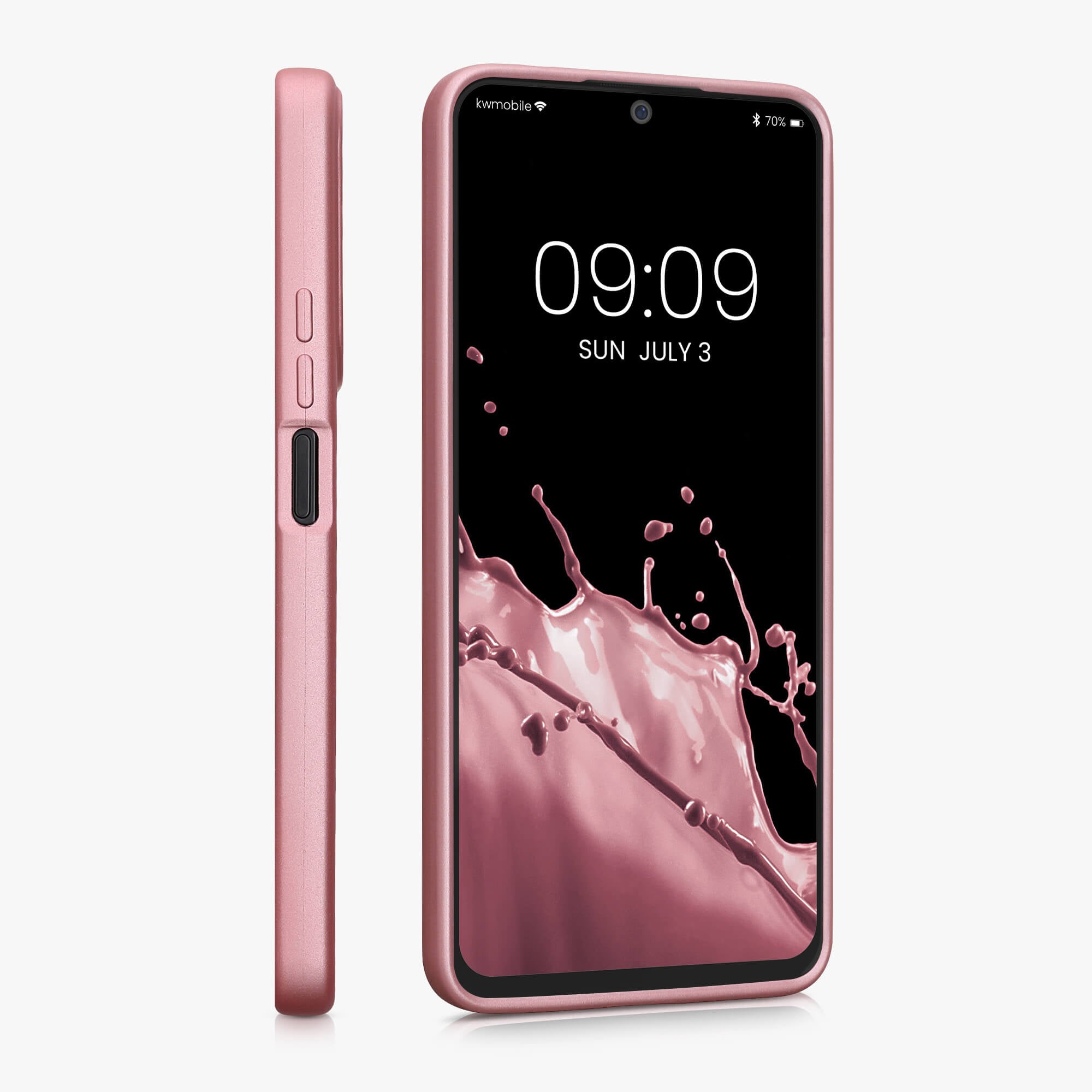 KW Xiaomi Redmi Note 11 Pro+ 5G Θήκη Σιλικόνης TPU - Metallic Rose Gold - 59142.31