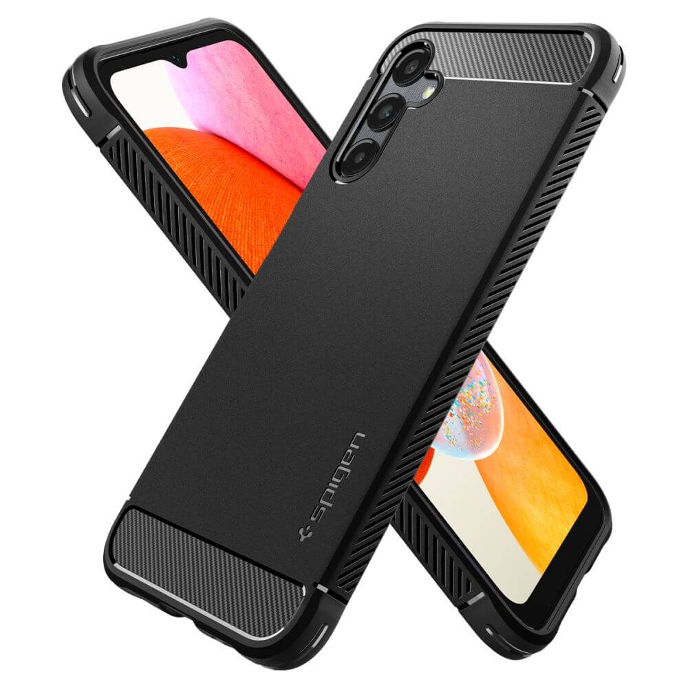 Spigen Samsung Galaxy A14 5G Θήκη TPU Rugged Armor - Matte Black
