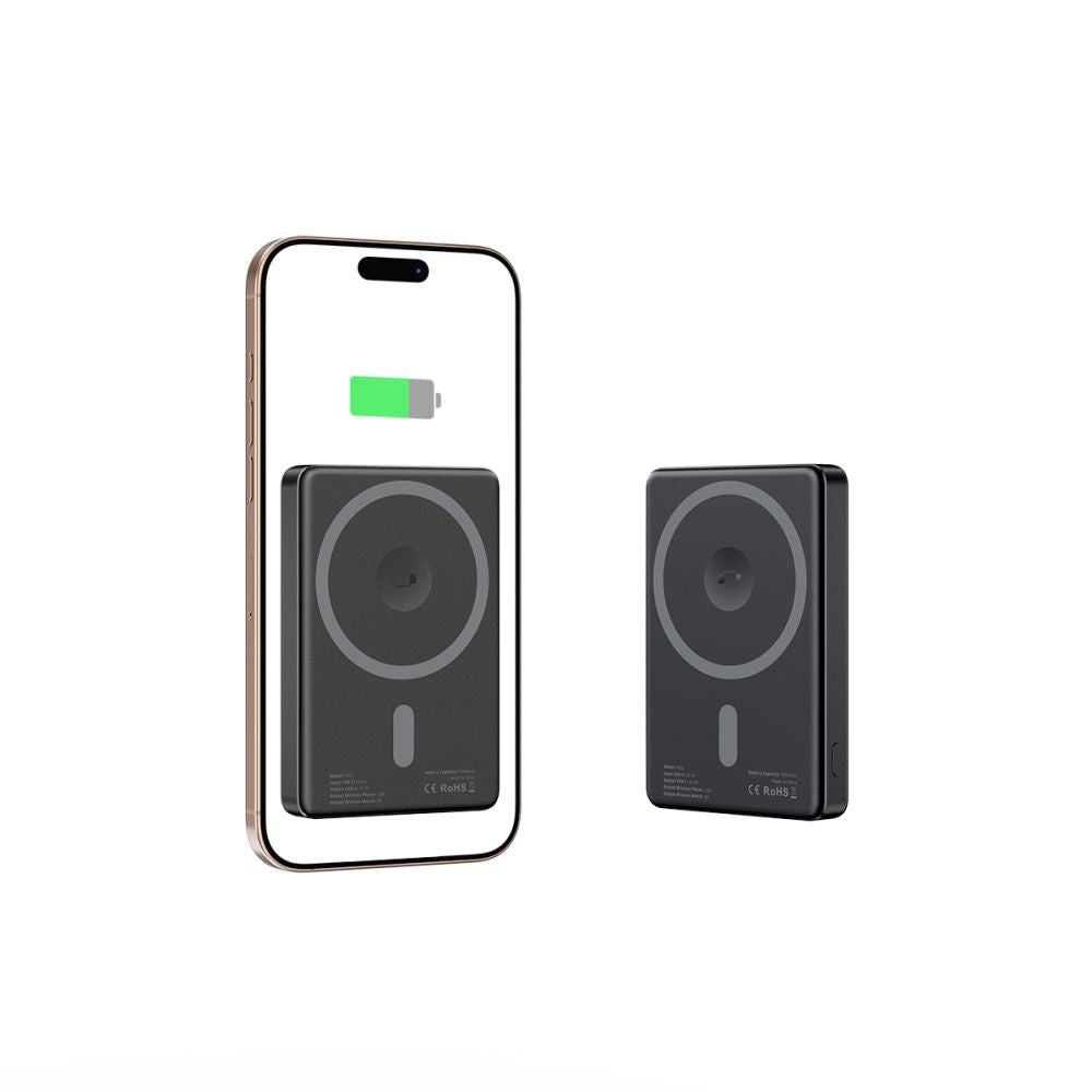 Tech-Protect PB33 Lifemag MagSafe PowerBank Μαγνητικό PowerBank Κινητού 5000 mAh - Black