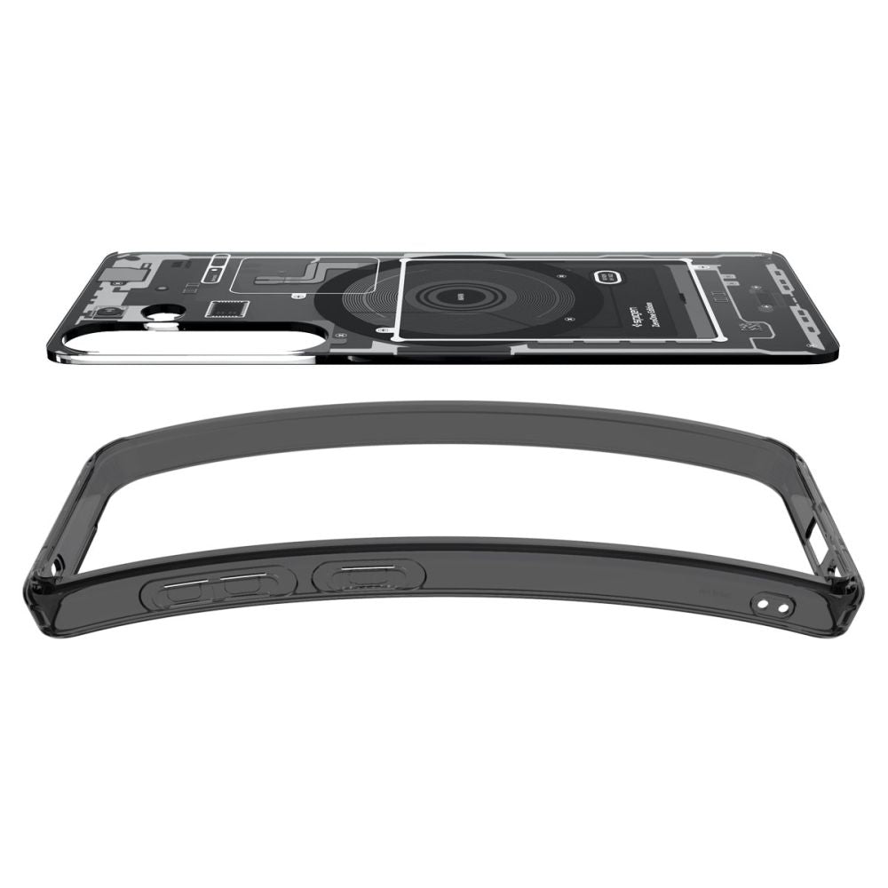 Spigen Samsung Galaxy S25 - Ultra Hybrid Mag - Σκληρή Θήκη με Πλαίσιο Σιλικόνης Και MagSafe - Zero One Black