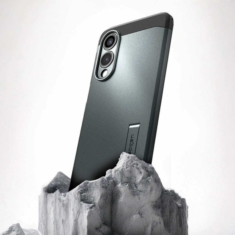 Spigen Samsung Galaxy S25 Edge - Tough Armor Mag - Σκληρή Θήκη με MagSafe - Abyss Green