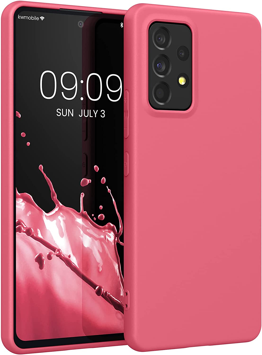 KW Samsung Galaxy A53 5G Θήκη Σιλικόνης TPU - Awesome Pink - 57808.238