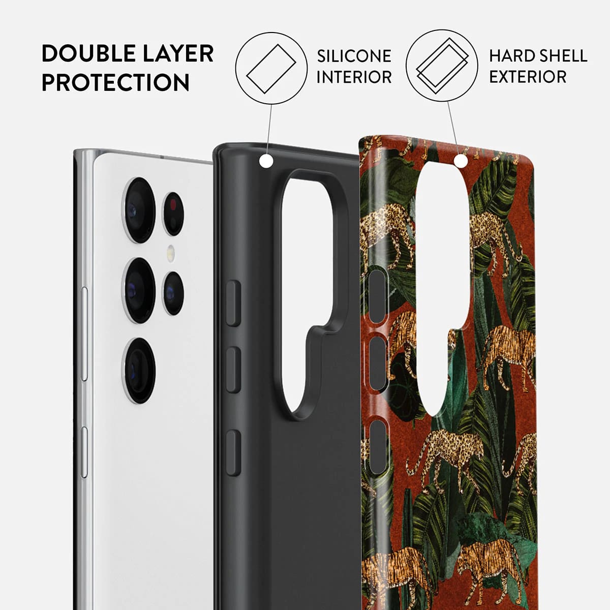 Burga Samsung Galaxy S22 Ultra Fashion Tough Σκληρή Θήκη - Morning Commute