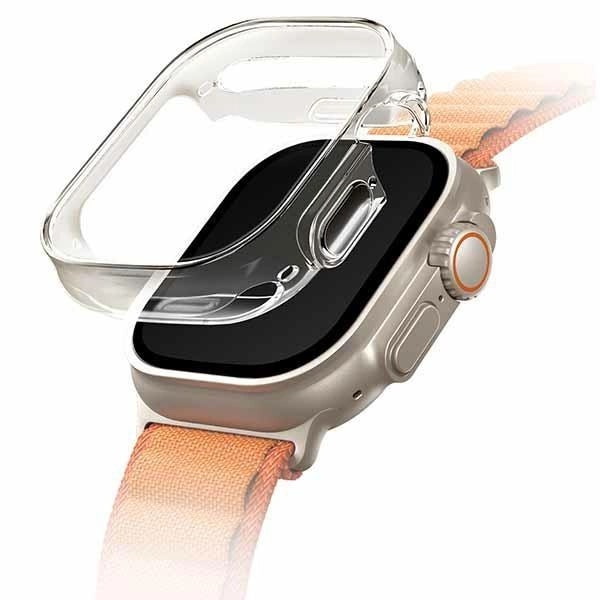 Uniq Θήκη Apple Watch Ultra (1/2/3) - 49mm Garde Hybrid 360 - Διάφανη