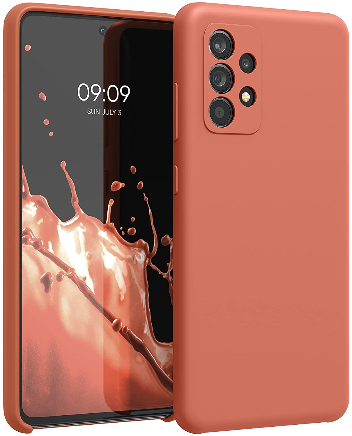 KW Samsung Galaxy A52 / A52 5G / A52s 5G Θήκη Σιλικόνης Rubber TPU - Blush Beauty - 54347.215