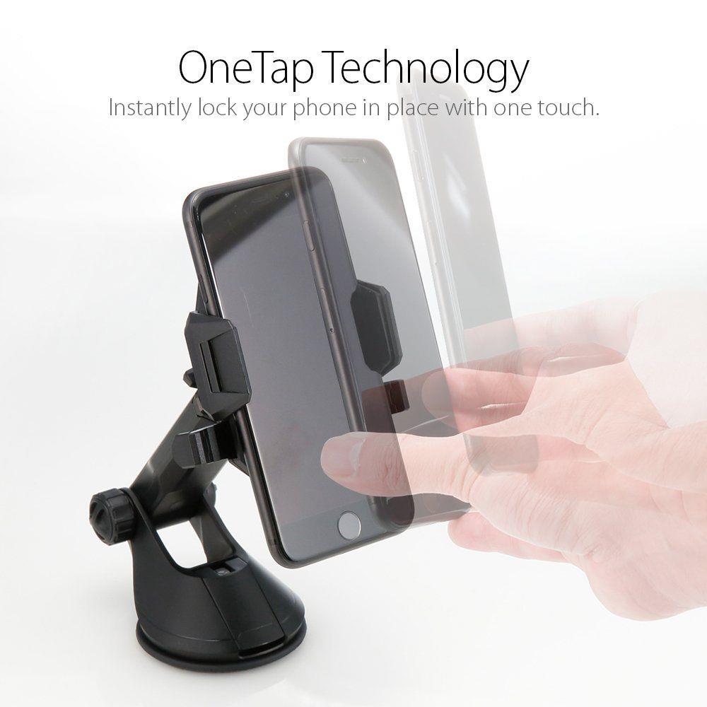 Spigen TS35 Signature Car Mount Holder - Universal Βάση Αυτοκινήτου Ταμπλό - Black