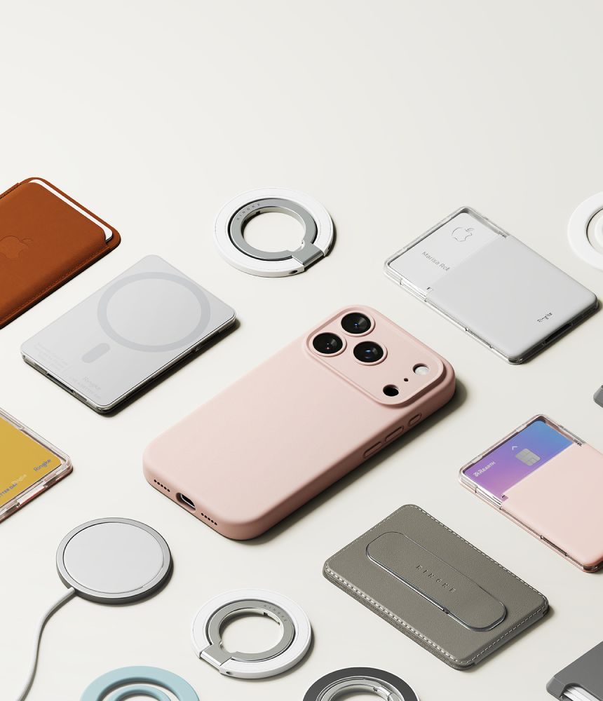 Ringke iPhone 18 Pro Max - Θήκη Σιλικόνης MagSafe - Silicone Magnetic - Pink Sand