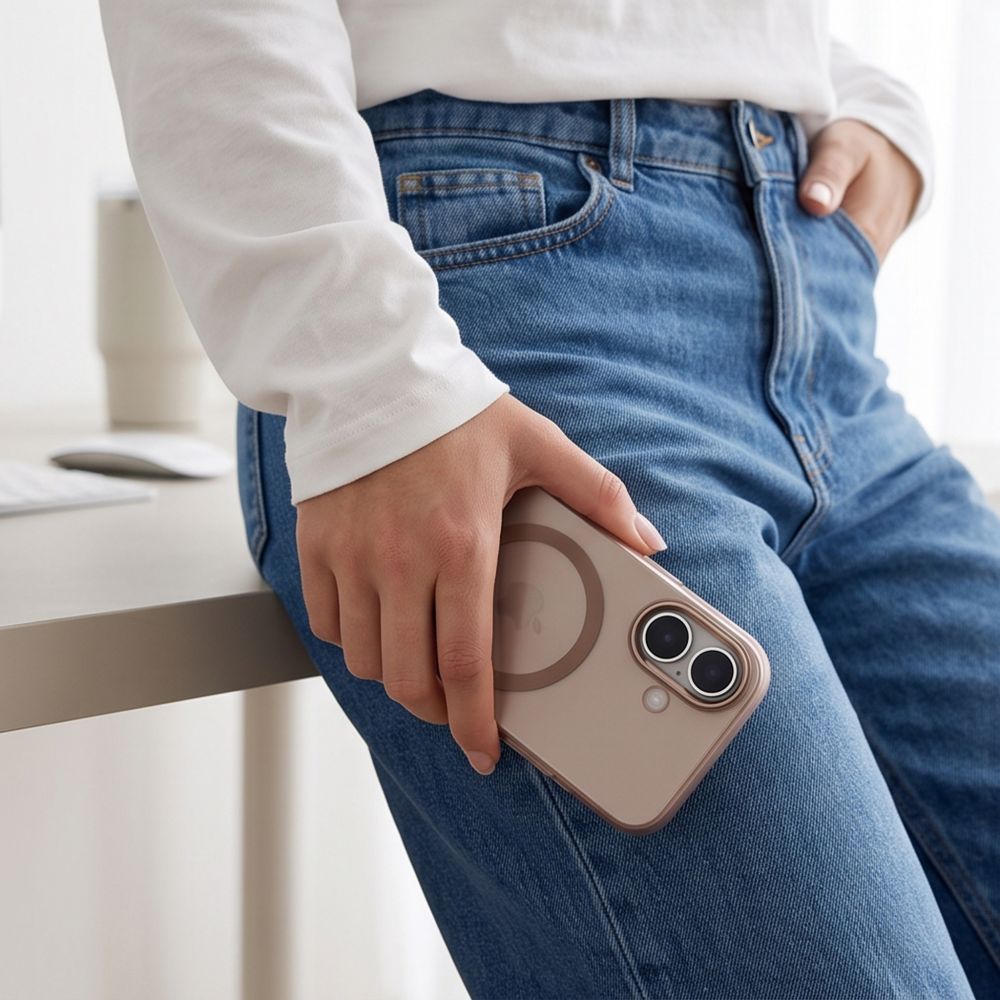 Tech-Protect iPhone 17 - Σκληρή Θήκη - MagZero MagSafe - Matte Desert Gold