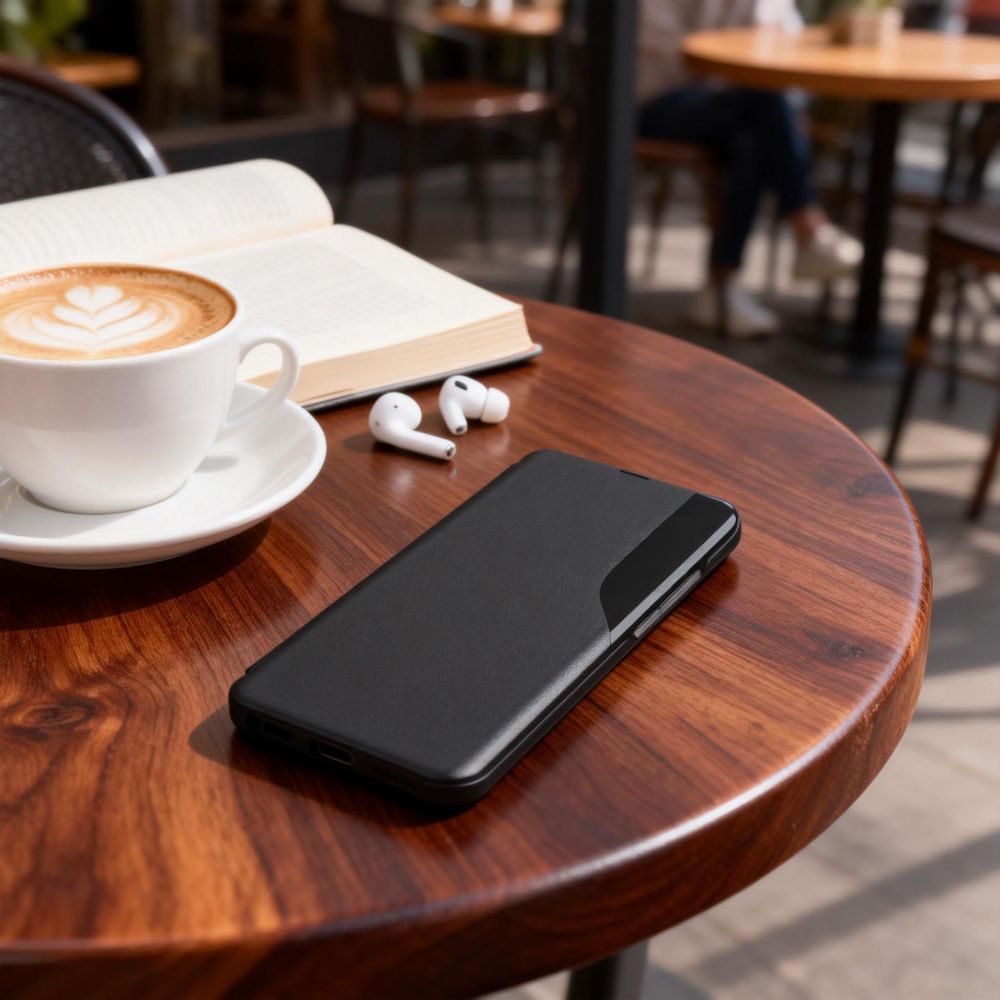 Tech - Protect Samsung Galaxy A57 5G - Θήκη Βιβλίο - Smart View - Black