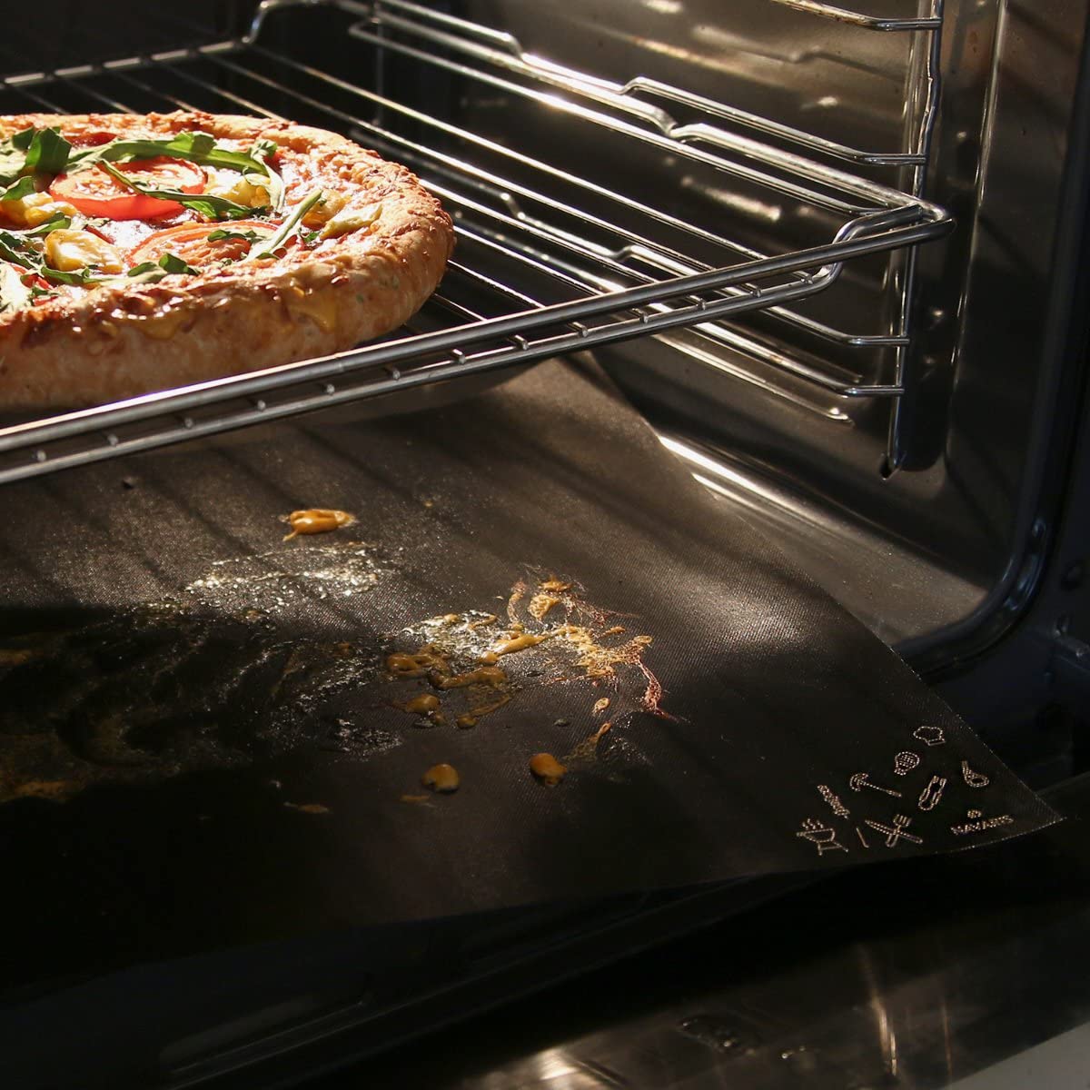 Navaris Non-Stick BBQ Grill Mat Σετ με 3 Αντικολλητικές Επιφάνειες Ψησίματος - 44053.01