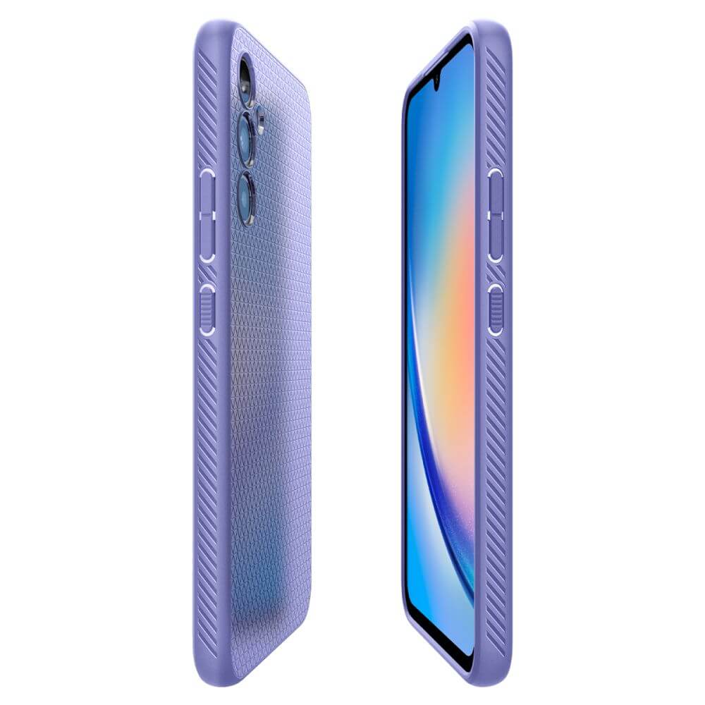 Spigen Samsung Galaxy A34 5G Liquid Air Θήκη Σιλικόνης - Awesome Violet