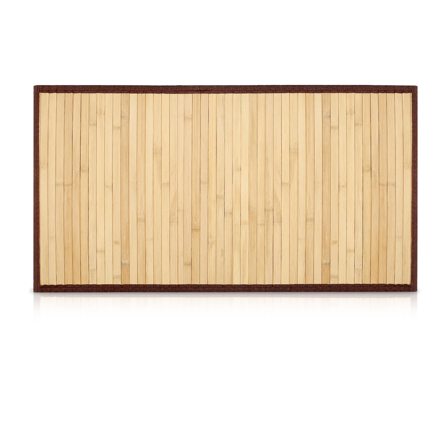 Navaris Χαλάκι Μπάνιου από Μπαμπού - 80 x 43 cm - Light Brown - 48383.2