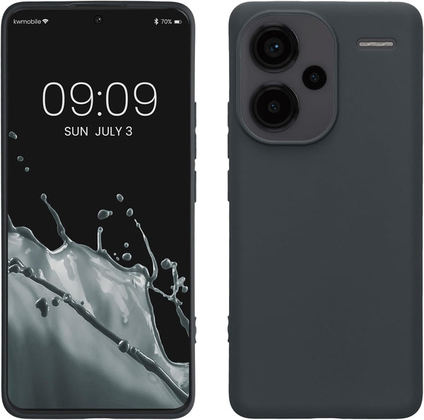 KW Xiaomi Redmi Note 13 Pro+ 5G Λεπτή Θήκη Σιλικόνης TPU - Blueberry Blue
