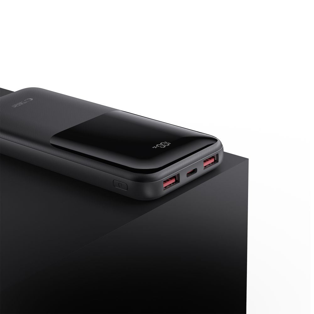 Tech-Protect PB01-22.5W Power Bank 10000mAh με 2 Θύρες USB και 1 Θύρα Type-C - Black