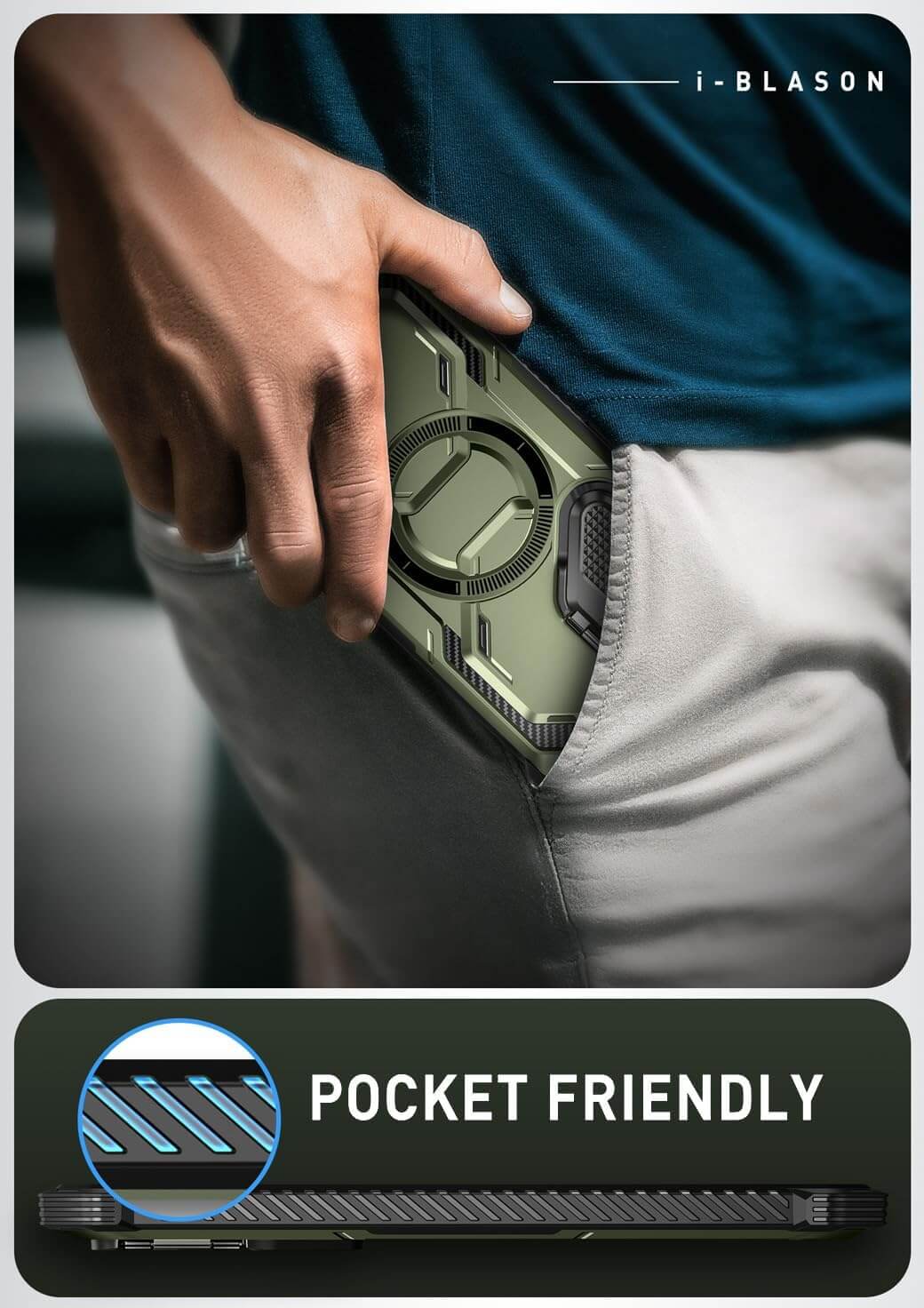 Supcase Samsung Galaxy S24 Plus - Armorbox MagSafe - Σκληρή Θήκη με Προστασία Οθόνης / Καμερών και Stand - Green