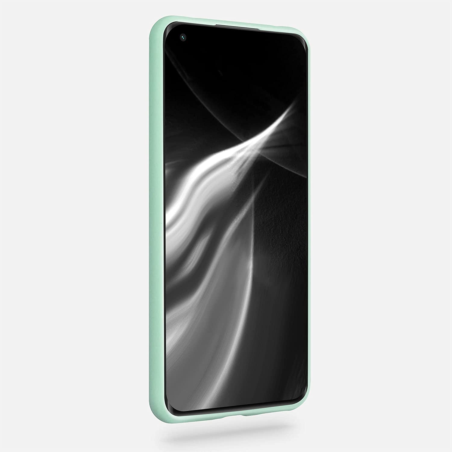 KW Xiaomi Mi 11 Lite / Mi 11 Lite 5G Θήκη Σιλικόνης TPU - Mint Green Matte - 54726.50