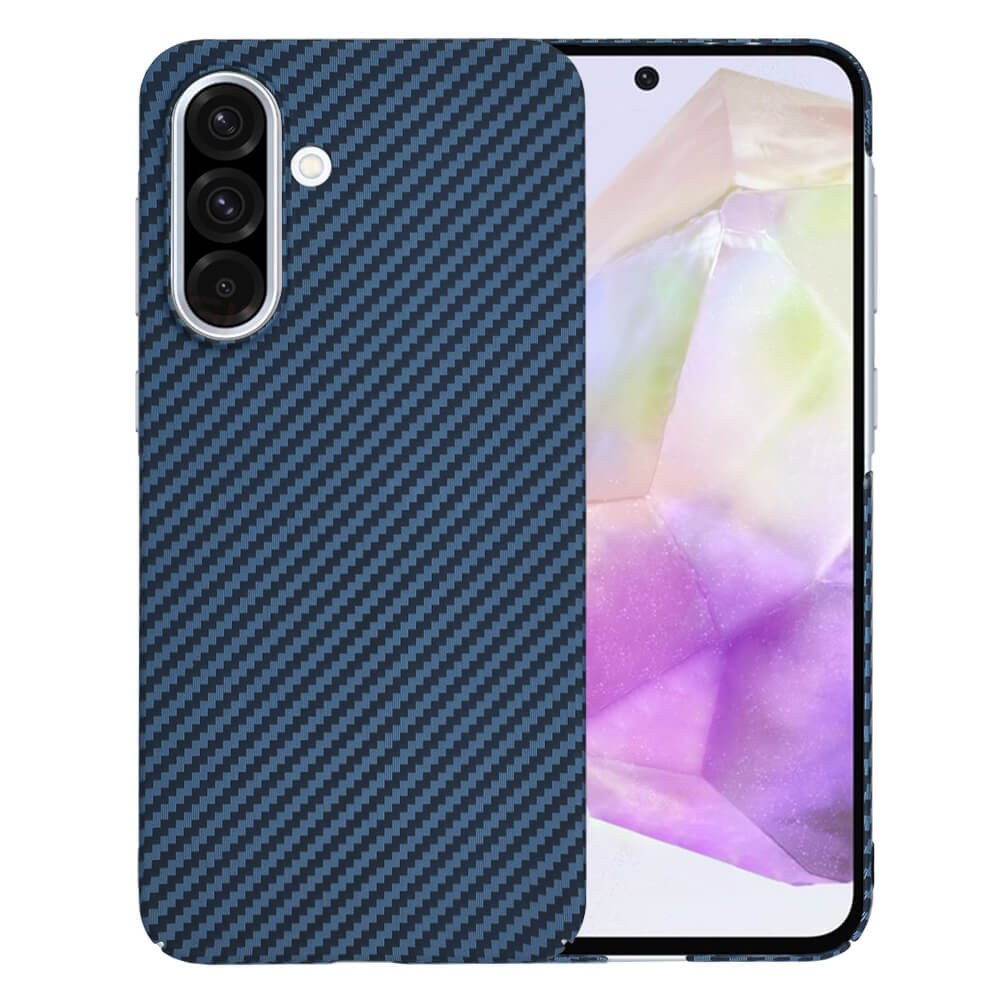 Techsuit Samsung Galaxy A36 5G Σκληρή Θήκη Carbonite FiberShell - Cyan
