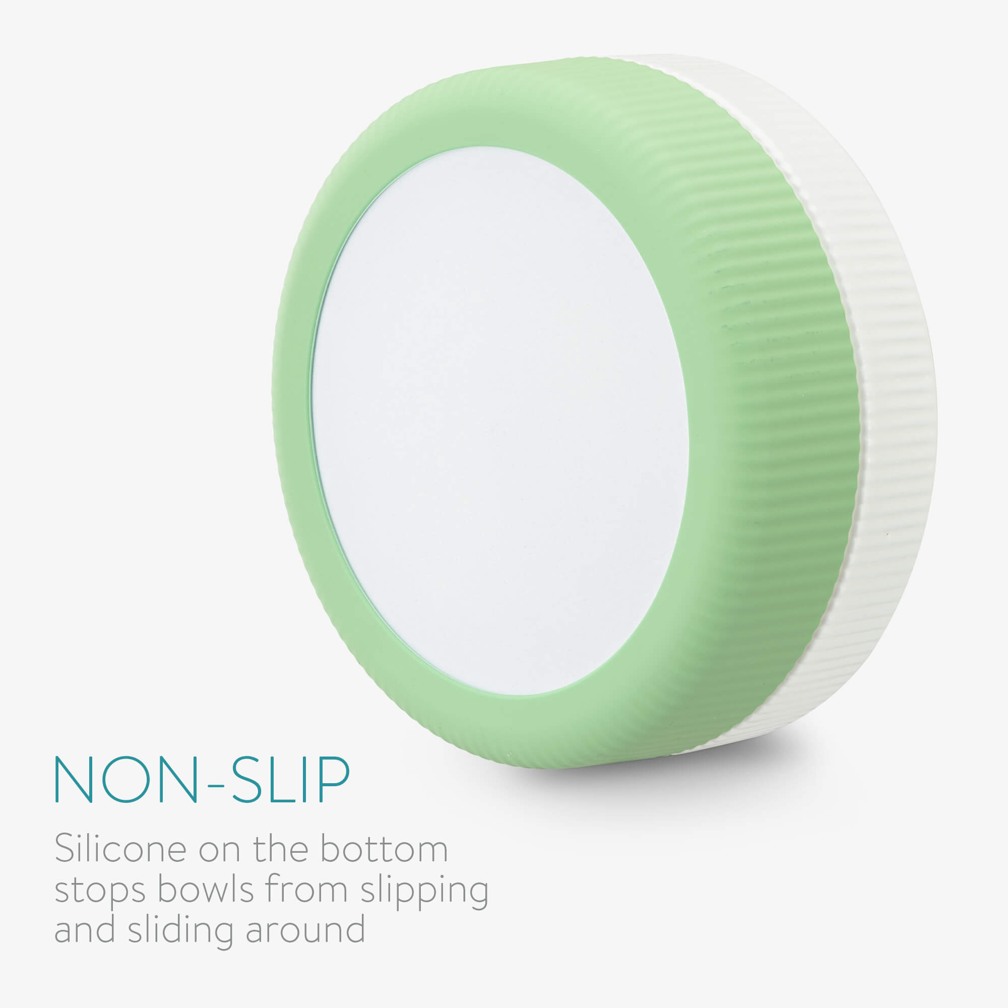 Navaris Σετ με 2 Κεραμικά Μπολ για Κατοικίδια 700ml - Green - 53411.08