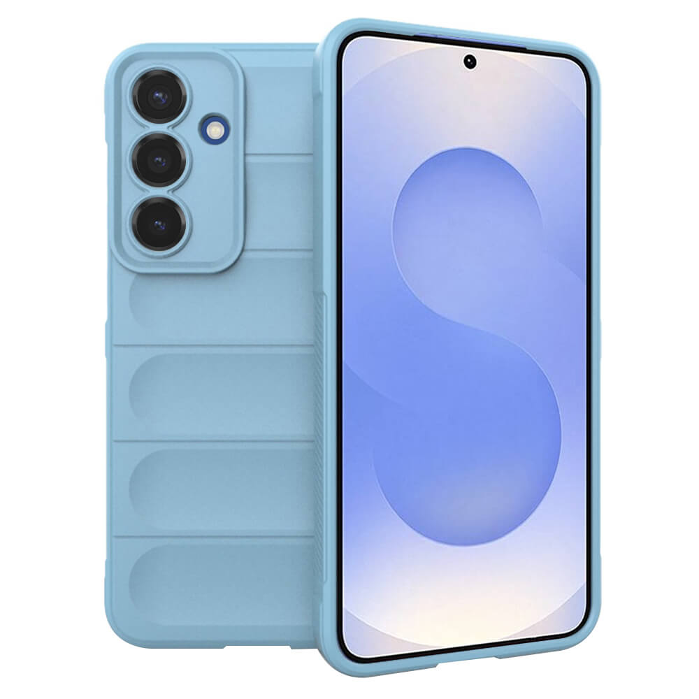 Techsuit Samsung Galaxy S25 Magic Shield Θήκη Σιλικόνης TPU - Blue