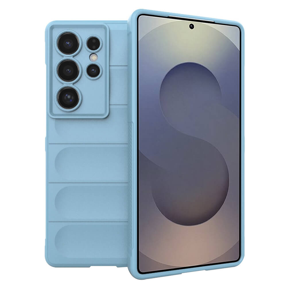 Techsuit Samsung Galaxy S25 Ultra Magic Shield Θήκη Σιλικόνης TPU - Blue